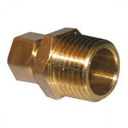 Larsen Supply Co 17-6837 Male Pipe Thread Compression Adapter 3/8" x 1/2"