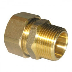 Larsen Supply Co 17-6871 Male Pipe Thread Compression Adapter 7/8" x 3/4"