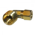 Larsen Supply Co 17-693 Male Pipe Thread Brass Compression Elbow