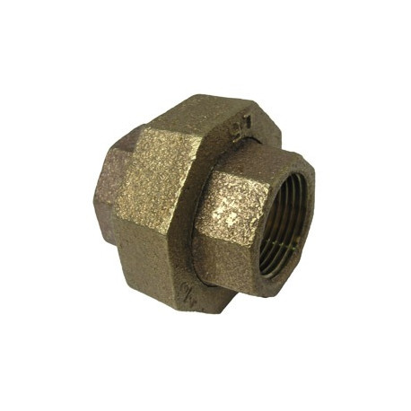 Larsen Supply Co 17-9211 Female Pipe Thread Brass Union 3/4"