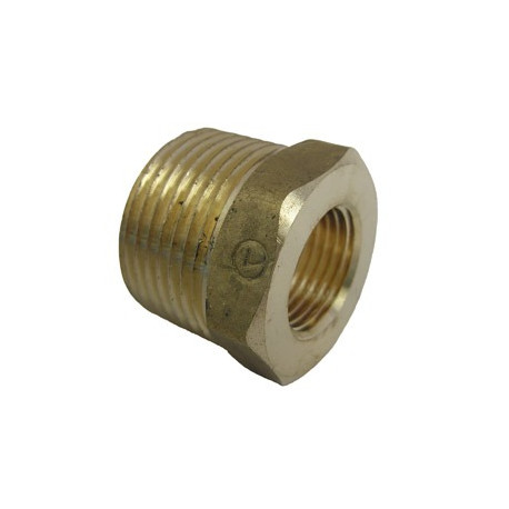 Larsen Supply Co 17-9257 Brass Hex Bushing 3/4" x 3/8"