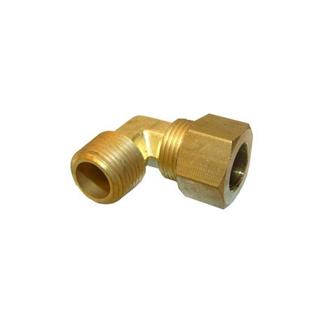 Larsen Supply Co 17-6947 Compression Male Pipe Thread Elbow 1/2" x 3/8"