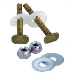 Larsen Supply Co 04-3647 Brass Snap Bolts 1/4" x 2-1/4"