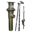 Larsen Supply Co 03-4625 CD Polished Brass Pop UP Assembly