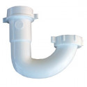 Larsen Supply Co 03-4227 PVC One Side Reverse Nut,J-Bend 1-1/2 in