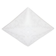 Westinghouse 81807 Diffuser w/ Clear Floral Design, White Glass, 12"