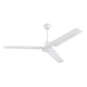 Westinghouse 78127 Jax Industrial-Style Indoor Ceiling Fan, White, 56"
