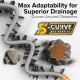 Camco Mfg 43041 Sidewinder RV Sewer Hose Support, Durable Plastic Construction, 15'