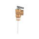 Camco Mfg 10473 Automatic Temperature and Pressure Relief Valve with Extension Probe and Lever