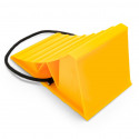 Camco Mfg 44472 Wheel Chock with Rope, Yellow