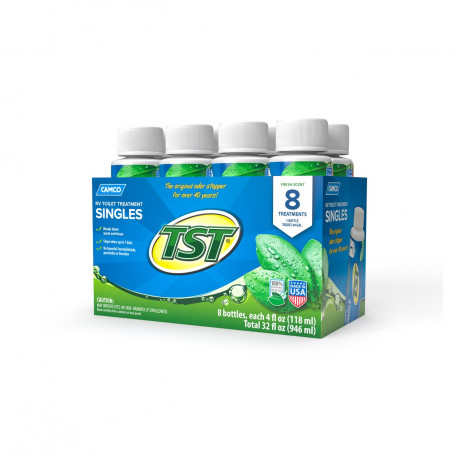 Camco Mfg 40221 TST Single-dose Toilet Treatment- 4-oz