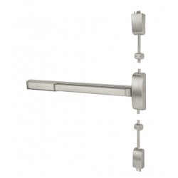 Sargent PE8700 Surface Vertical Rod Exit Device w/ Auxiliary Control & Pull Trim