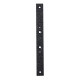 Ekey 101884 Mounting Plate CP Micro (Plus) S24, Square 24X200X2.7MM ABS Grained Front Side Black