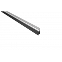 Pemko 57 Surface Plate Door Sweep w/ Triple Fin Gasket