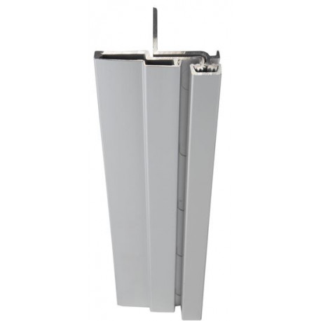 ABH A211 Aluminum Continuous Geared Hinges Half Surface Models 1/16" Inset w/Swing Clear