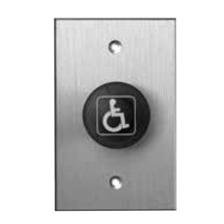 Dormakaba PB Red Mushroom Push Button