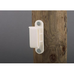 Dare 2330-25W White Wood Post Tape Insulator