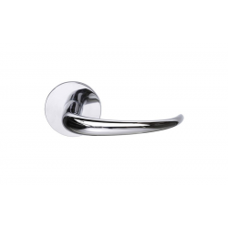 Abloy Sentry DH180 Pukinsarvi 180 Handle Pair For Solid door, Escutcheon-007, Brass, Door Thicknes-40-60 mm