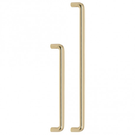 Omnia 9046P Ultima IV Modern Appliance/Door Pull, Solid Brass, 3/4" Width