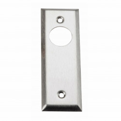 Alarm Controls RP-25 Remote Wall Plate, N/O Tamper Switch, Double 'D' Hole For Medeco Lock