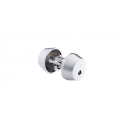 Abloy Sentry CY002C Double Cylinder For Finnish Mortise Lock, Keying Platform-Classic, Bright Chrome