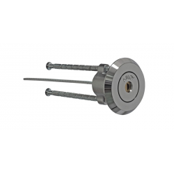 Abloy Sentry 5150 Cylinder For Key Deposit, Finish-Bright Chrome