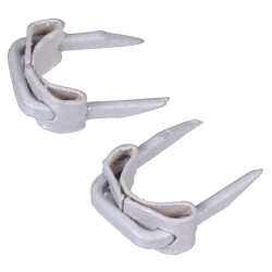 Hillman 122651 Anchors Wire White Insulated Staples (5 X 1/2") 25 Pack