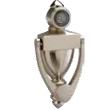 Pamex DD01-K1809 5-1/2" High Knocker w/ 90 mins UL 180 Degree Viewer