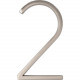 Hillman 84470 Distinctions Floating Mount House Number Nickel (5")