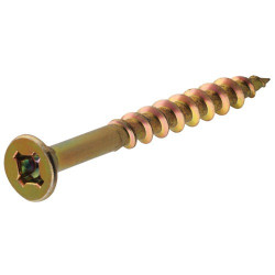 Hillman 41918 Project Center Dual-Torq All-Purpose Wood Screws (10 X 3-1/2") 25 Pack