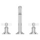 Pfister LG49-WN2 Winter Park 8" Widespread Lavatory with Cross Handles