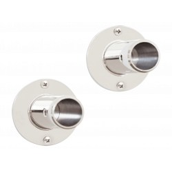 Seachrome SRF-570 Straight Post Flange for 1" Shower Rods w/ Exposed Screws
