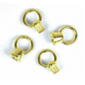 Jandorf 60243 1"D, 1/8IP Brass Male & Female Loop, 4pk.