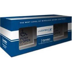 Camden Door Control CM-RFL25 Lazerpoint RF 915Mhz Wireless Switch Kit - Narrow/Jamb Push Plate