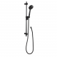 Ponte Giulio F18XOS0 Eternal Shower Slide Set, Horizontal Load Capacity-110 lbs , Finish-Matte Black