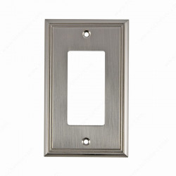 Richelieu BP851 Contemporary Style Switch plate 1 Decora