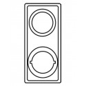 Cal-Royal HIL Escutcheon Plate for Exterior Trim