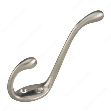 Richelieu 237 Heavy-Duty Coat Hook - 4-1/4 in, Pack of 5