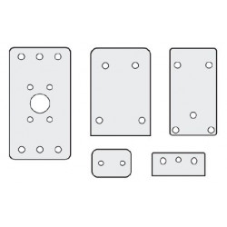 Cal-Royal 406 Panic Vertical Rod Shim Kit 1/8" Thick