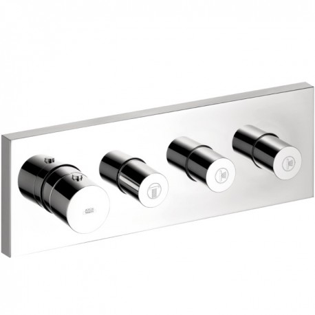 Axor 10751001 HANSGROHE-10751001 ShowerCollection Thermostatic Module Trim with Volume Controls