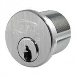 Cal-Royal ULMRC UL-Listed 6 Pin Mortise Rim Combination Cylinder,Finish-Satin Chrome