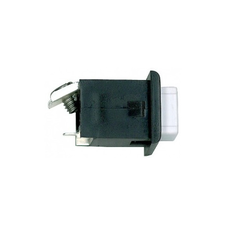 Alpha Communications ST008K 25PAK-Push Button - BLK/WHT-1 Screw