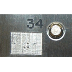 Alpha Communications VI402BRO Braille Engraving - Per Digit