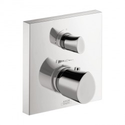 Axor 12716001 Starck Organic Thermostatic Trim with Volume Control and Diverter