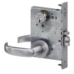 Schlage L Series Grade 1 Mortise Lock W/ Standard Knob/Lever & Rose Trim, Non-Keyed Functions