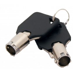 FJM Security 7802S-Keys Combi-Cam Ultra Round Keys Pair of 2