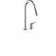 Axor 34822001 HANSGROHE-34822001 Citterio M 2-Hole Kitchen Faucet, Pull-Down