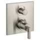 Axor 39720001 HANSGROHE-39720001 Citterio Thermostatic Trim with Volume Control and Diverter