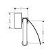 Axor 41538000 HANSGROHE-41538000 Uno Toilet Paper Holder
