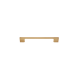 JVJ Hardware 78904 Santorini Collection 160 mm c/c (7-9/16" OA) Thin Profile Contemporary Pull, Composition Zamac